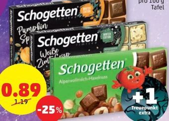 PENNY Schogetten Angebot
