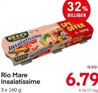 MPreis Rio Mare Insalatissime 3 x 160 g Angebot