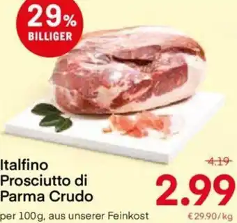 MPreis Italfino Prosciutto di Parma Crudo 100 g Angebot