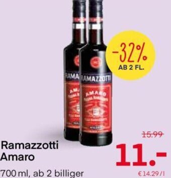 MPreis Ramazzotti Amaro 700 ml Angebot