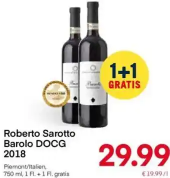 MPreis Roberto Sarotto Barolo DOCG 2018 750 ml Angebot