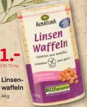 MPreis Alnatura Linsenwaffeln 44 g Angebot