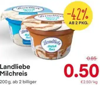 MPreis Landliebe Milchreis 200 g Angebot