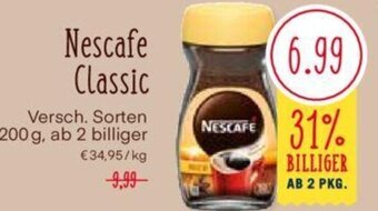 MPreis Nescafe Classic 200 g Angebot