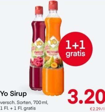 MPreis Yo Sirup 700 ml Angebot