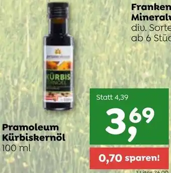 ADEG Pramoleum Kürbiskernöl 100 ml Angebot