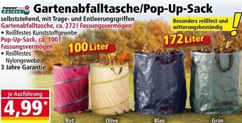Norma Power Garden Gartenabfalltasche/Pop-Up-Sack Angebot