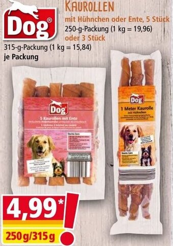 Norma Dog Kaurollen 250 g Angebot