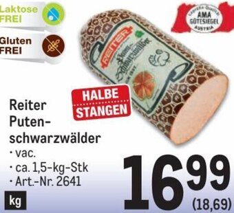 Metro Reiter Puten-schwarzwälder Angebot