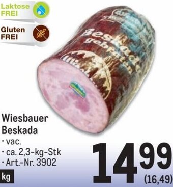 Metro Wiesbauer Beskada 2,3 kg Angebot
