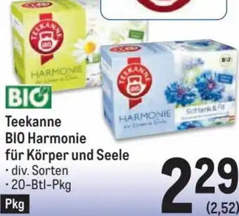 Metro Teekanne Bio Harmonie für Körper und Seele Angebot