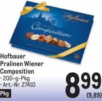 Metro Hofbauer Pralinen Wiener Composition 200 g Angebot