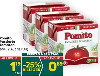 Billa Pomito Passierte Tomaten 500 g Angebot