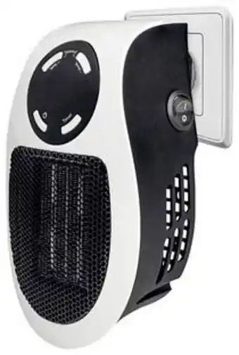 Mömax Heizstrahler enzo schwarz/weiß, 500 watt Angebot