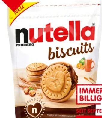 Interspar Nutella biscuits Angebot