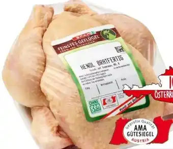 Spar Feinstes geflügel hendl bratfertig Angebot