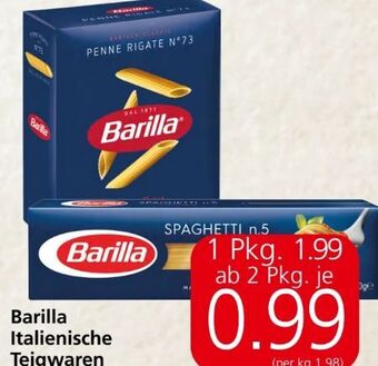 Spar Teigwaren Angebot