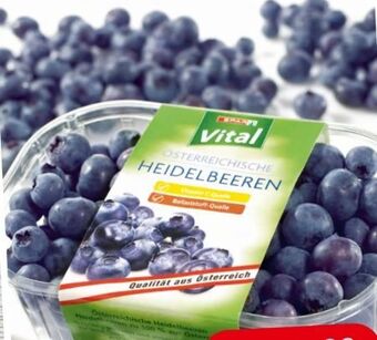 Spar Heidelbeeren Angebot