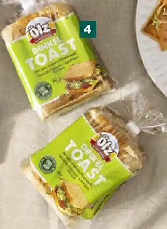 Billa Ölz Dinkel Toast 250 g Angebot