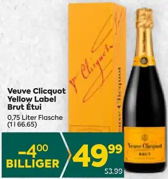Billa Veuve Clicquot Yellow Label Brut Étui 0,75 Liter Angebot