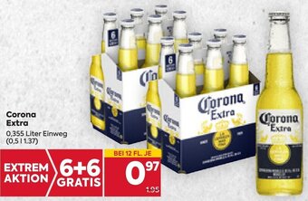 Billa Corona Extra 0,355 Liter Angebot