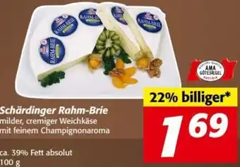 Nah&Frisch Schärdinger Rahm-Brie 100 g Angebot