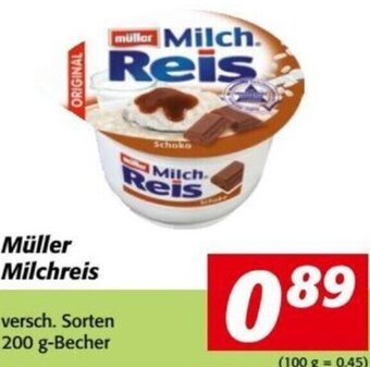 Nah&Frisch Müller Milchreis 200 g Angebot
