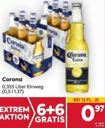 Billa Corona 0,355 Liter Angebot