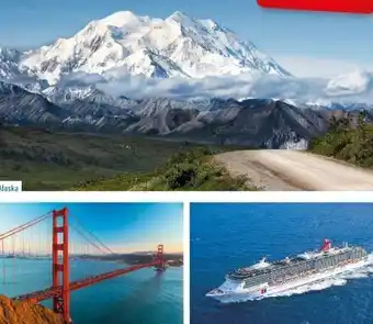 Lidl Reisen Alaska-san francisco kreuzfahrt Angebot
