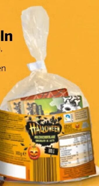 Hofer Halloween mini-schokotafeln Angebot