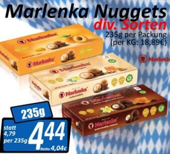 Wurstico Marlenka Nuggets 235 g Angebot