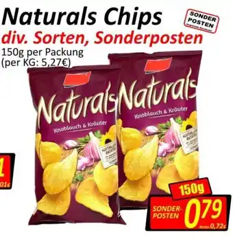 Wurstico Naturals Chips 150 g Angebot