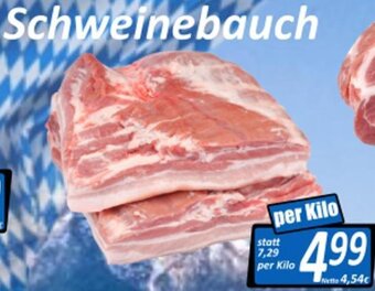 Wurstico Schweinebauch per kilo Angebot