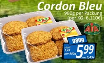 Wurstico Cordon Bleu 980 g Angebot