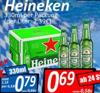 Wurstico Heineken 330 ml Angebot