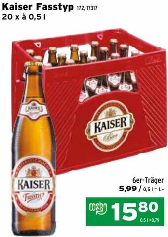 Salzburger Lagerhaus Kaiser Fasstyp 20 x 0,5 l Angebot