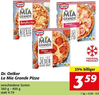 Dr. Oetker La Mia Grande Pizza 360 g- 400 g