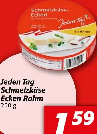 Strasser Markt Jeden Tag Schmelzkäse Ecken Rahm 250 g Angebot