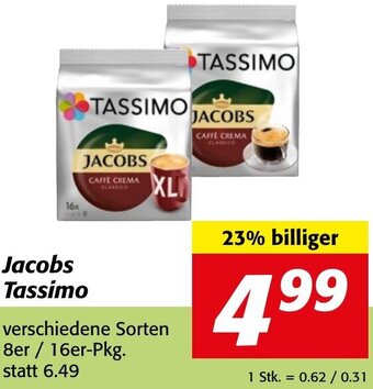 Strasser Markt Jacobs Tassimo Angebot