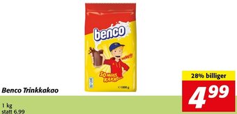 Strasser Markt Benco Trinkkakao 1 kg Angebot