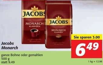 Nah&Frisch Jacobs Monarch 500 g Angebot