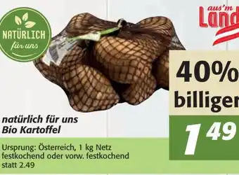 Nah&Frisch Natürlich Für Uns Bio Kartoffel 1 kg Angebot