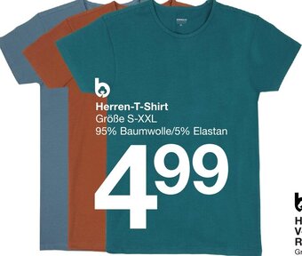Zeeman Herren T-Shirt S-XXL Angebot