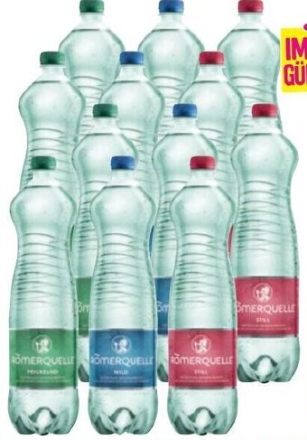 Sutterlüty Römerquelle Mineralwasser prickelnd, Mild oder Still 1,5 Liter Angebot