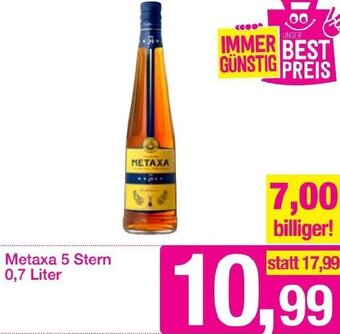Sutterlüty Metaxa 5 Stern 0,7 Liter Angebot