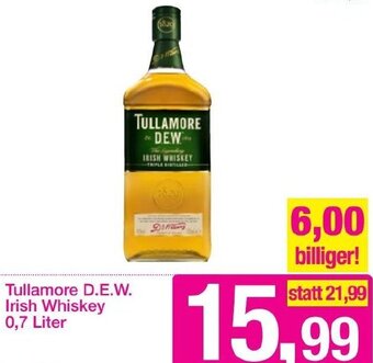 Sutterlüty Tullamore D.E.W. Irish Whiskey 0,7 Liter Angebot