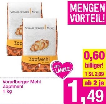 Sutterlüty Vorarlberger Mehl Zopfmehl 1 kg Angebot