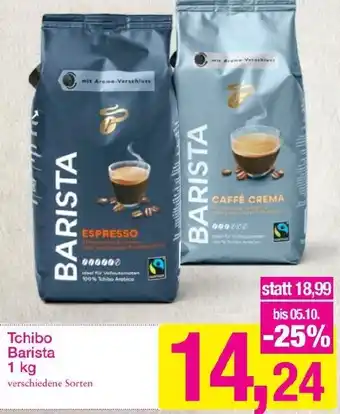 Sutterlüty Tchibo Barista 1 kg Angebot
