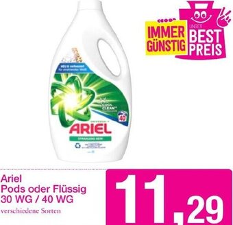 Sutterlüty Ariel Pods oder Flüssig 30 WG/ 40 WG Angebot