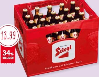 MPreis Stiegl Goldbräu oder Hell 20 x 0.5 L Angebot